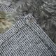 Tapis Mural Vintage Texturé en Laine Naturelle – Tons Gris & Crème, 90x98