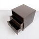 Mb16 brown lacquered chest by luigi caccia dominioni 70's azucena editor