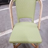 Green bistro chair