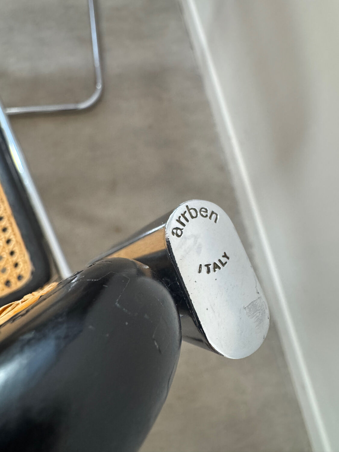 Pair of caned chairs ARRBEN