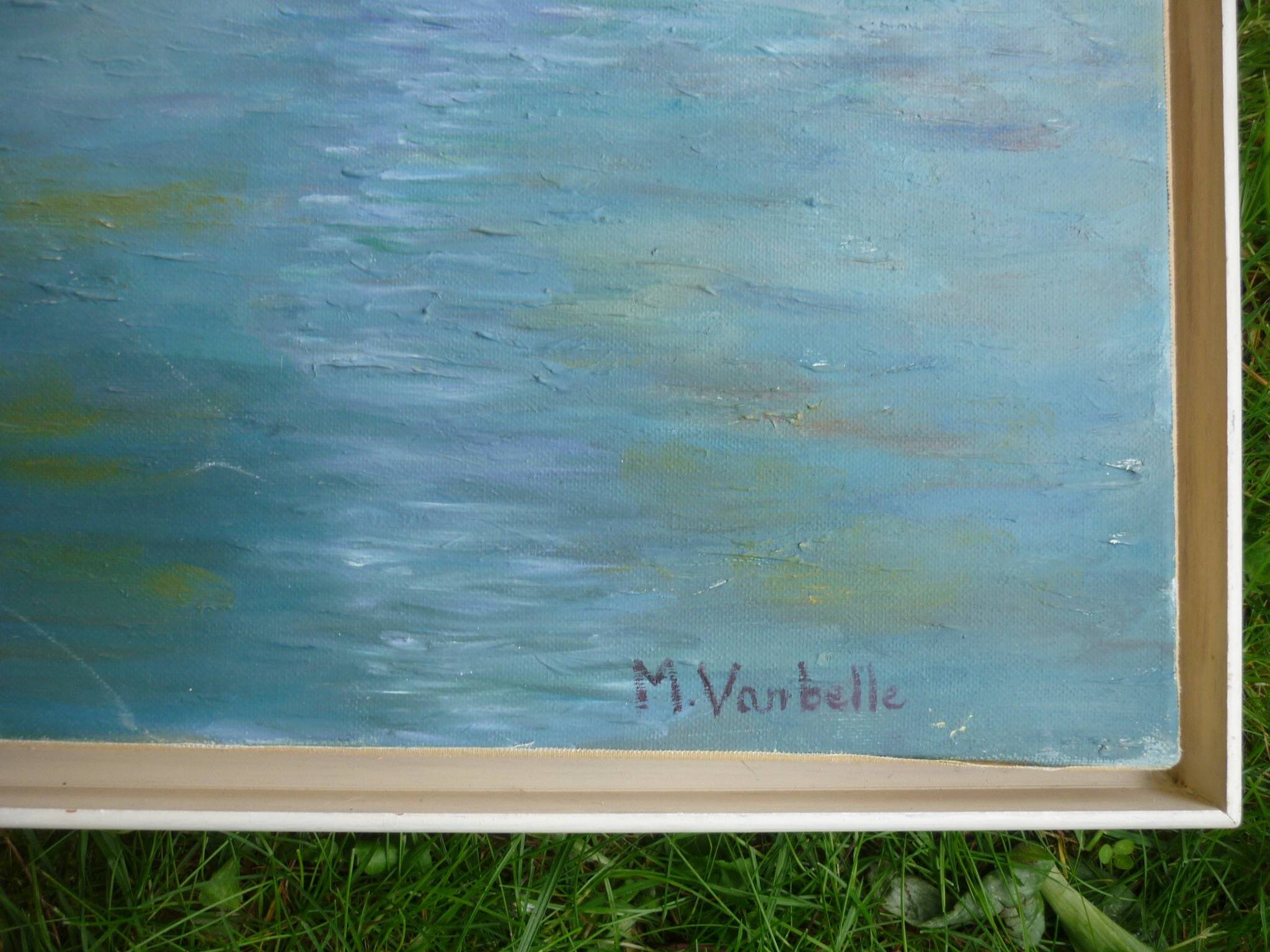 Fishing boats and sailboats 68x53.5 from M. Vanbelle