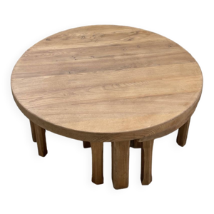 Table basse circulaire