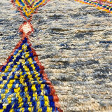 Tapis berbère coloré