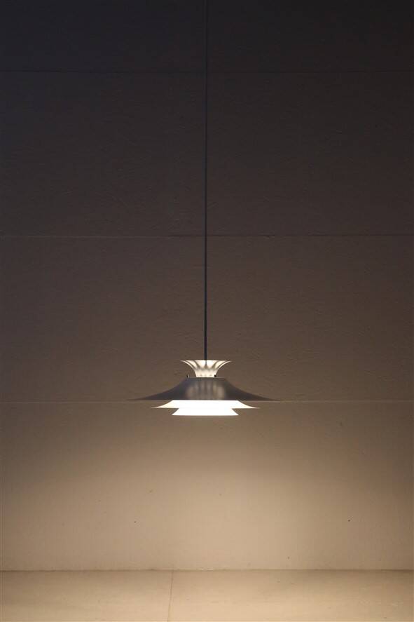 Danish modern design pendant lamp by Form-Light / 1970s / 1980s