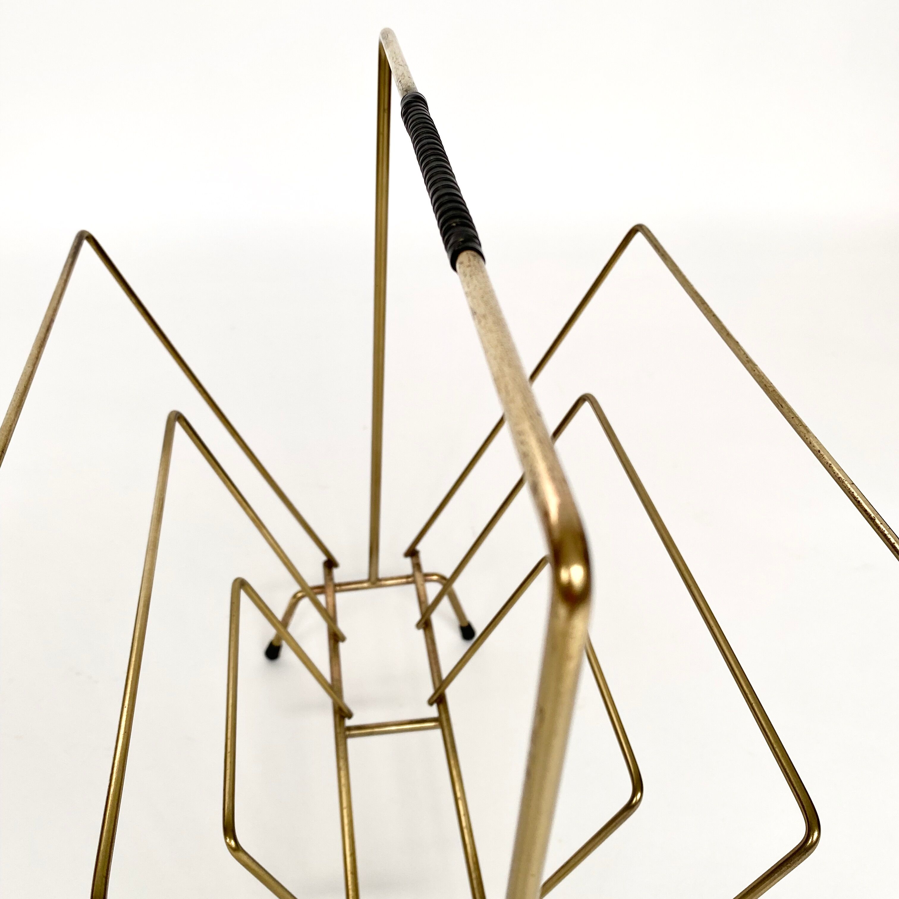 Brass magazine holder 60s.