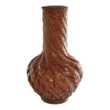 Early 20th Century Taisho/Showa Period Japanese Woven Bamboo Ikebana Vase