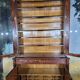 Large mahogany library from the Restoration period.