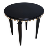 Table basse en hêtre noirci par Roberto Ventura, Italie, années 2000