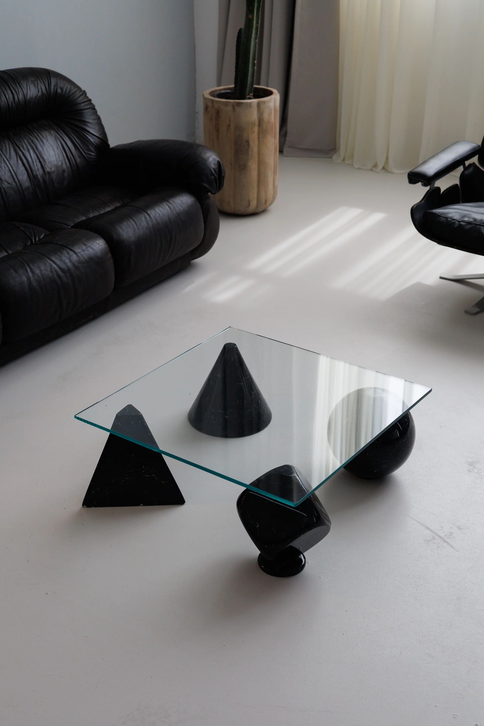 Modernist geometrical coffee table