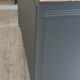 Buffet noir en bois massif