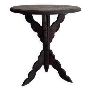 Table en bois vintage