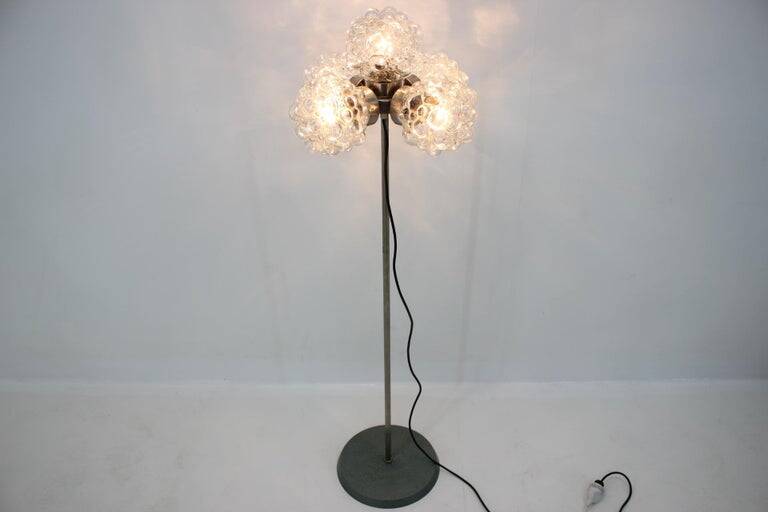Mid-Century Modern Sputnik Style Art Glass Floor Lamp, 1970s