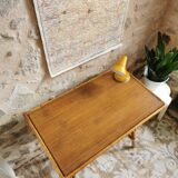 Vintage rattan desk from the 60s