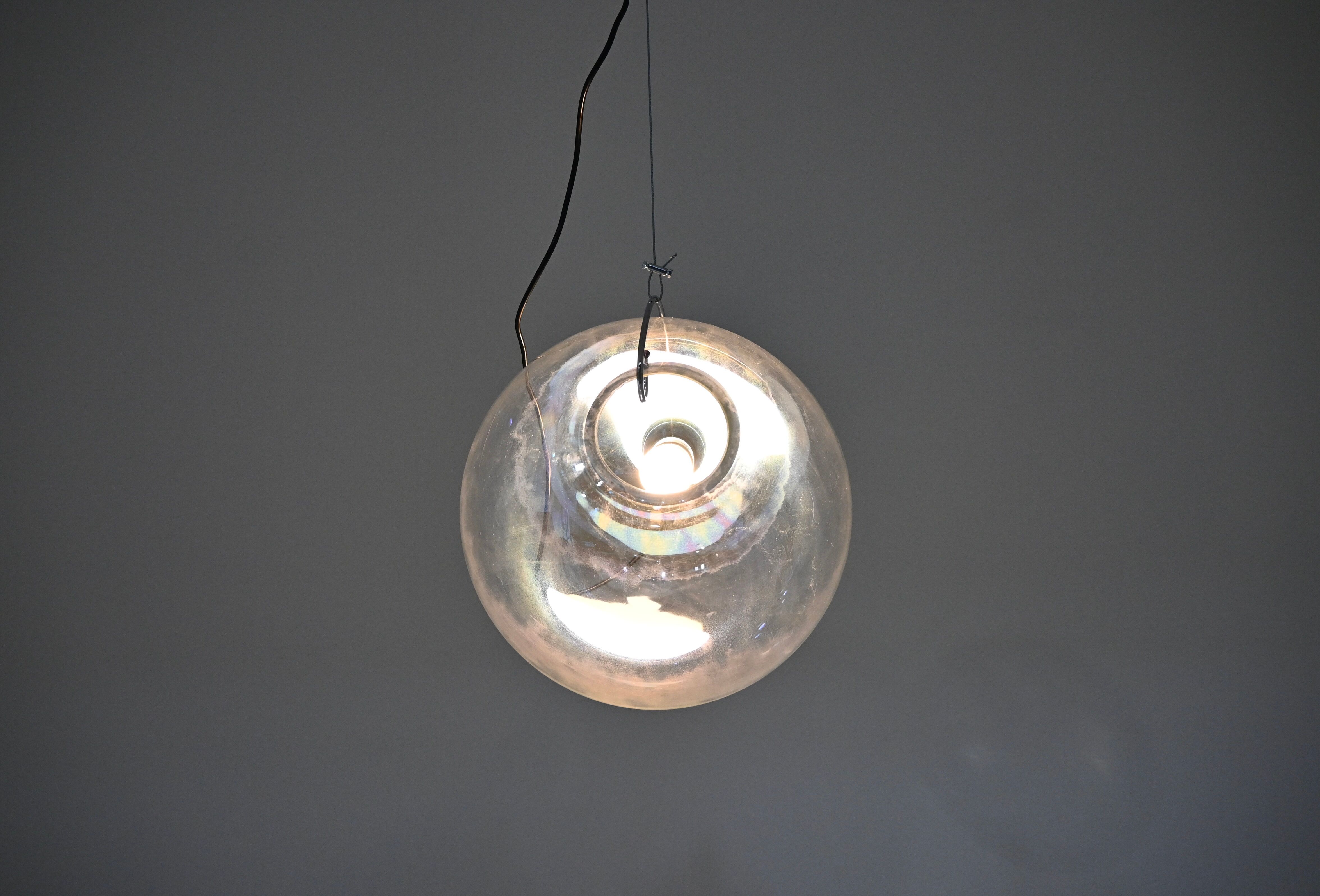 “Sona” Pendant Lamp by Carlo Nason for Lumenform, 1970S