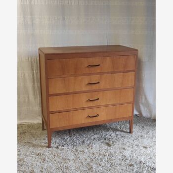 4 drawer chest of drawers - 50s/60s