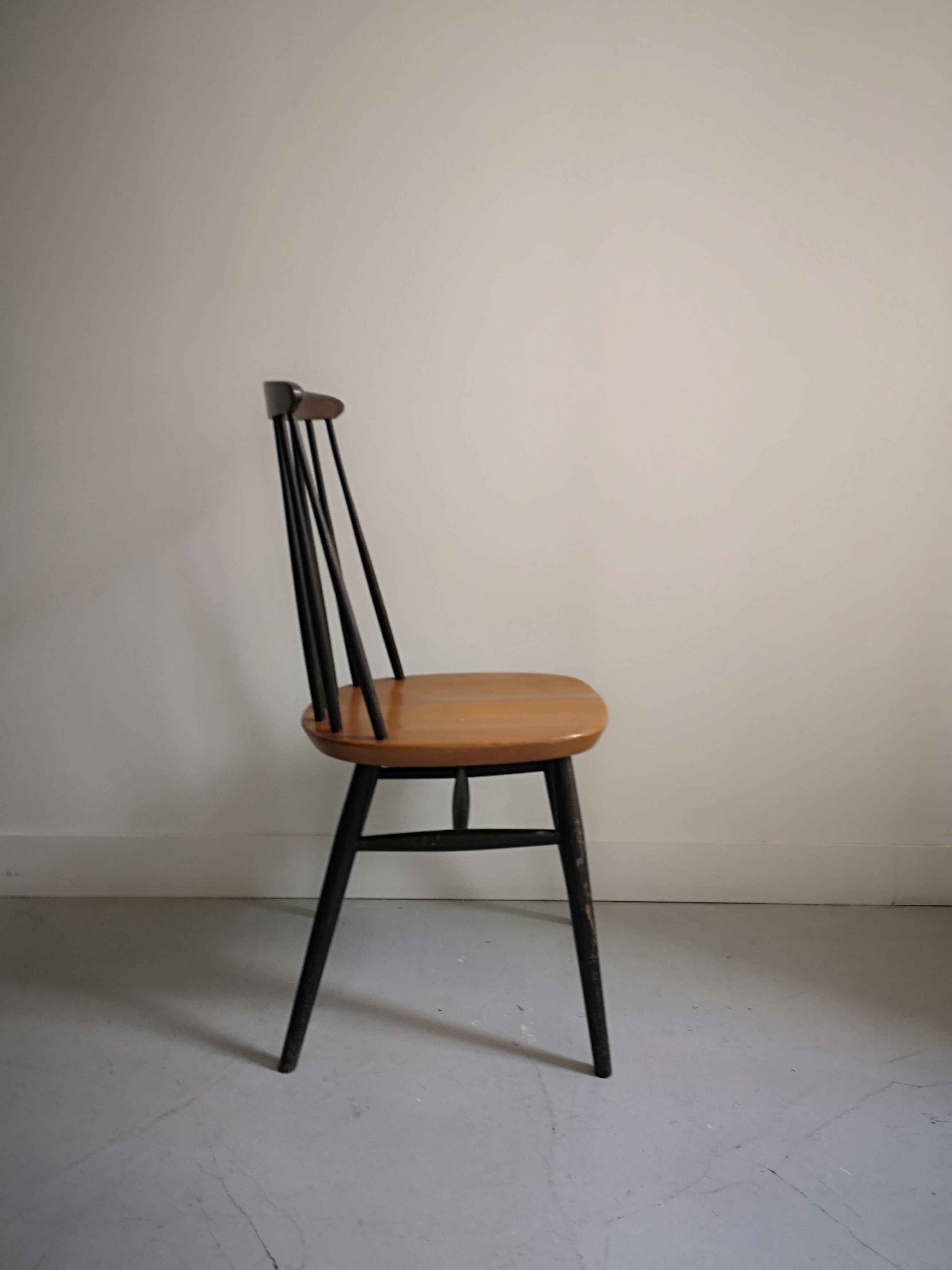 Scandinavian teak chair Fanett by Ilmari Tapiovaara, 1955