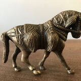 Asian bronze horse statuette sculpture