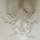 Duo of vintage walking glasses