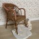 Wicker armchair