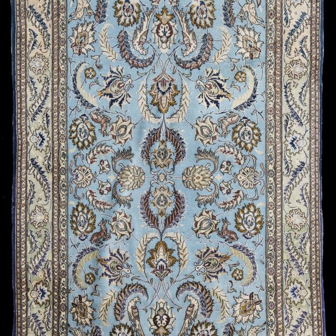 Antique Persian Ghoum carpet 258x165 cm