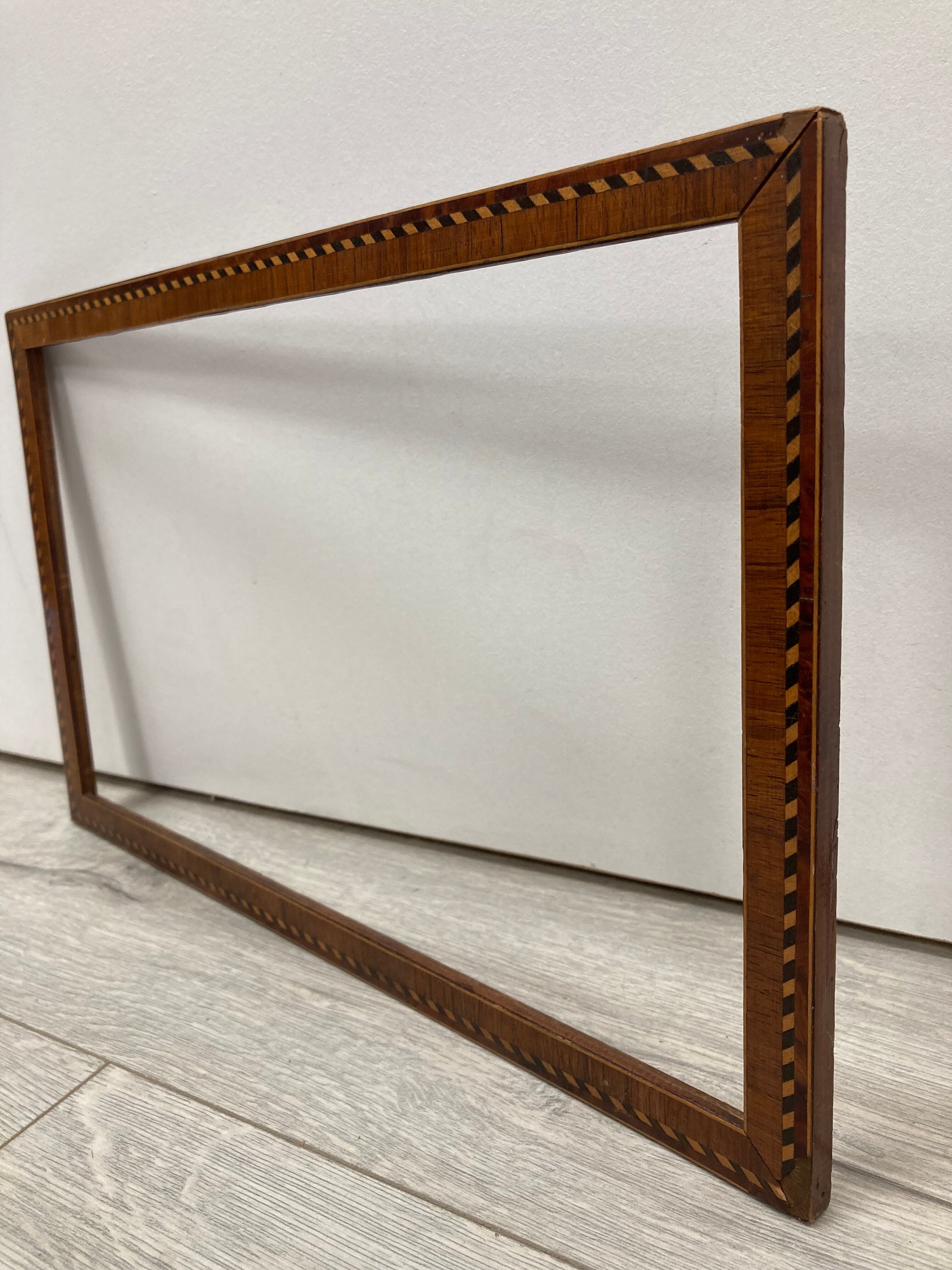 Vintage inlaid frame