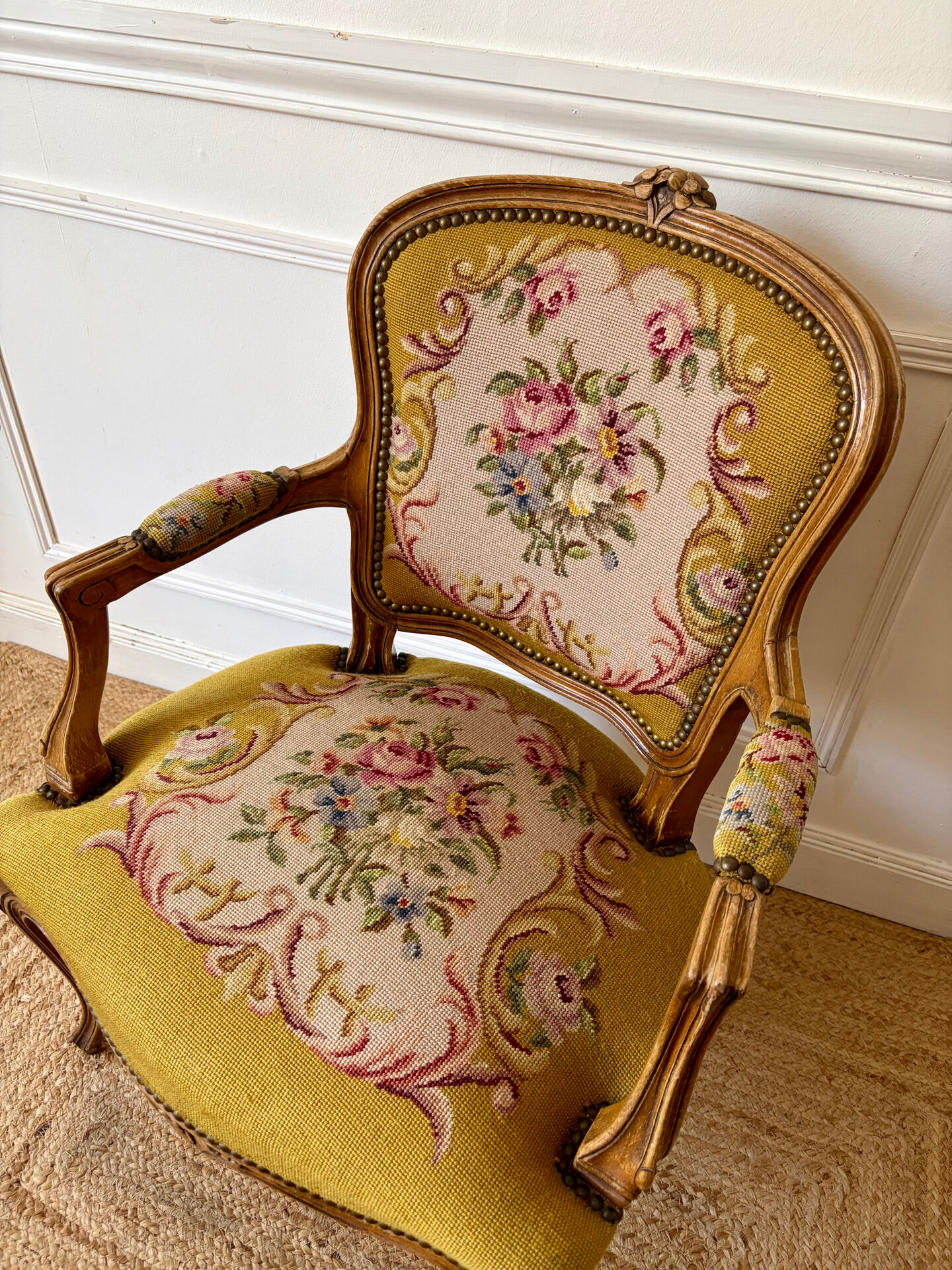 Fauteuil Cabriolet Louis XV