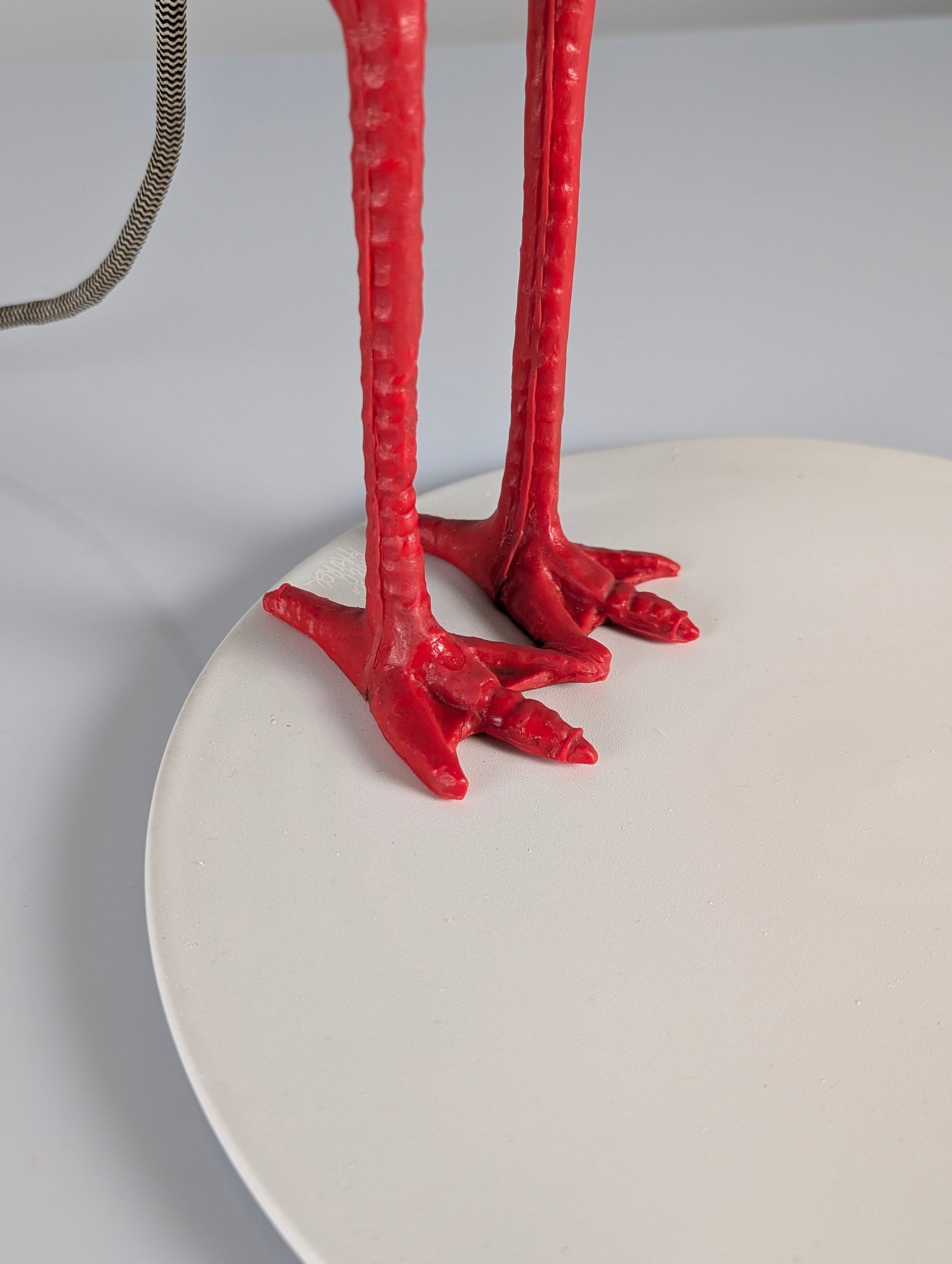 Bibibibi table lamp by Ingo Maurer signed, 1980s