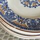 10 assiettes terre de fer Longwy Rouennais