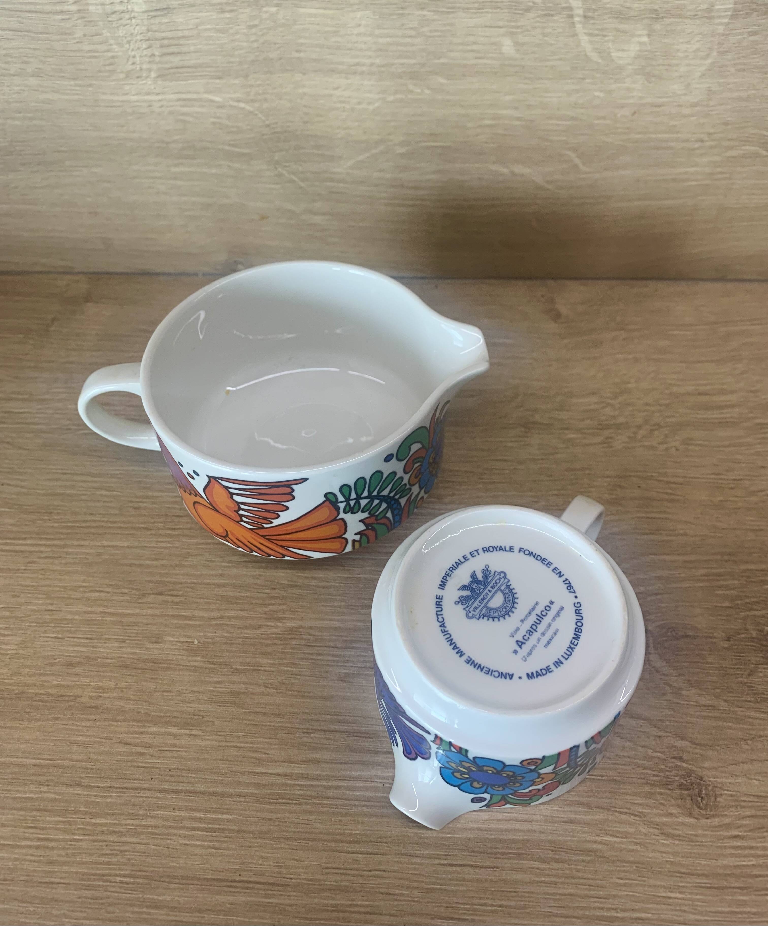 Service à café Acapulco, Villeroy & Bosch, années 1970