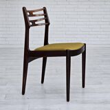 1970s, Danish design by Johannes Andersen, set of 3 dining chairs model 101, original condition.