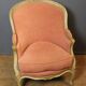Pair of Louis XV Style Bergeres in Painted Beech Circa 1900
