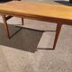 Scandinavian teak dining table with extension 6 to 10 people Henning Kjaernulf