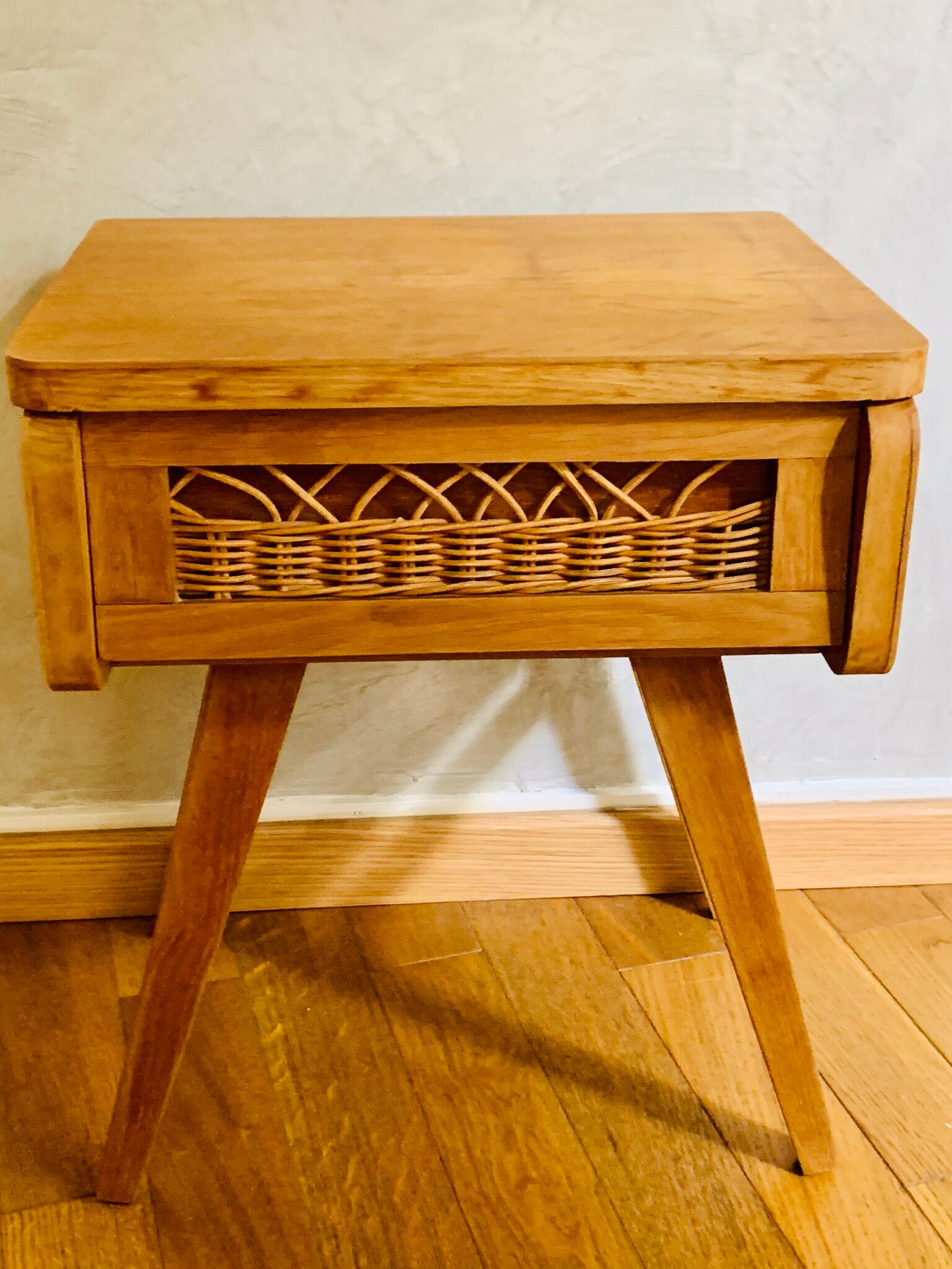 Vintage bedside table