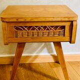 Vintage bedside table