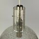 60s 70s lamp light ceiling lamp hanging lamp Temde glass space age design
