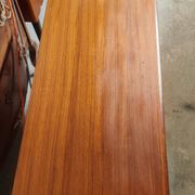 Vintage Scandinavian teak sideboard with writing surface, 1960s.