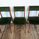 Set de 6 chaises vintage style scandinave