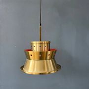 Suspension Space Age metallic Doria Leuchten