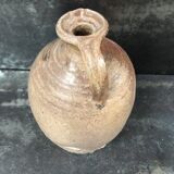 Old varnished sandstone jug