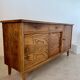 Old oak sideboard from the 1950s, vintage reconstruction period