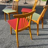 Set of 4 Scandinavian chairs