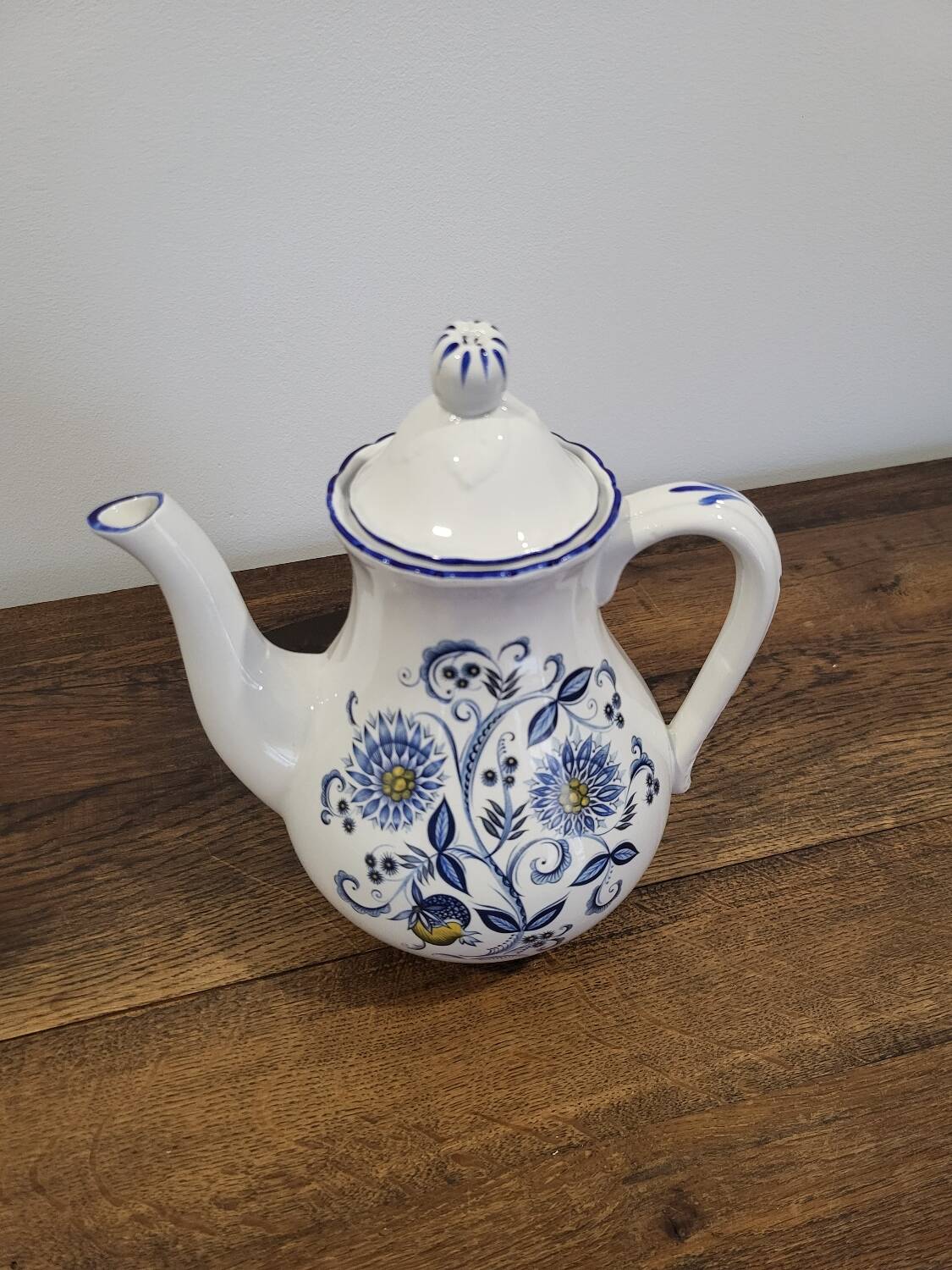 Blue Thistles Coffee Maker