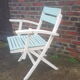 Fauteuil pliant de jardin 1960
