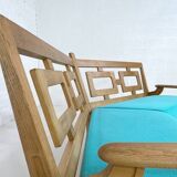 Curved sofa Guillerme and Chambron for Vos Maison, 1960s
