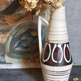 West-Germany vintage ceramic cove vase 50s