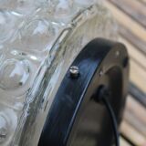 Moulded glass ceiling light