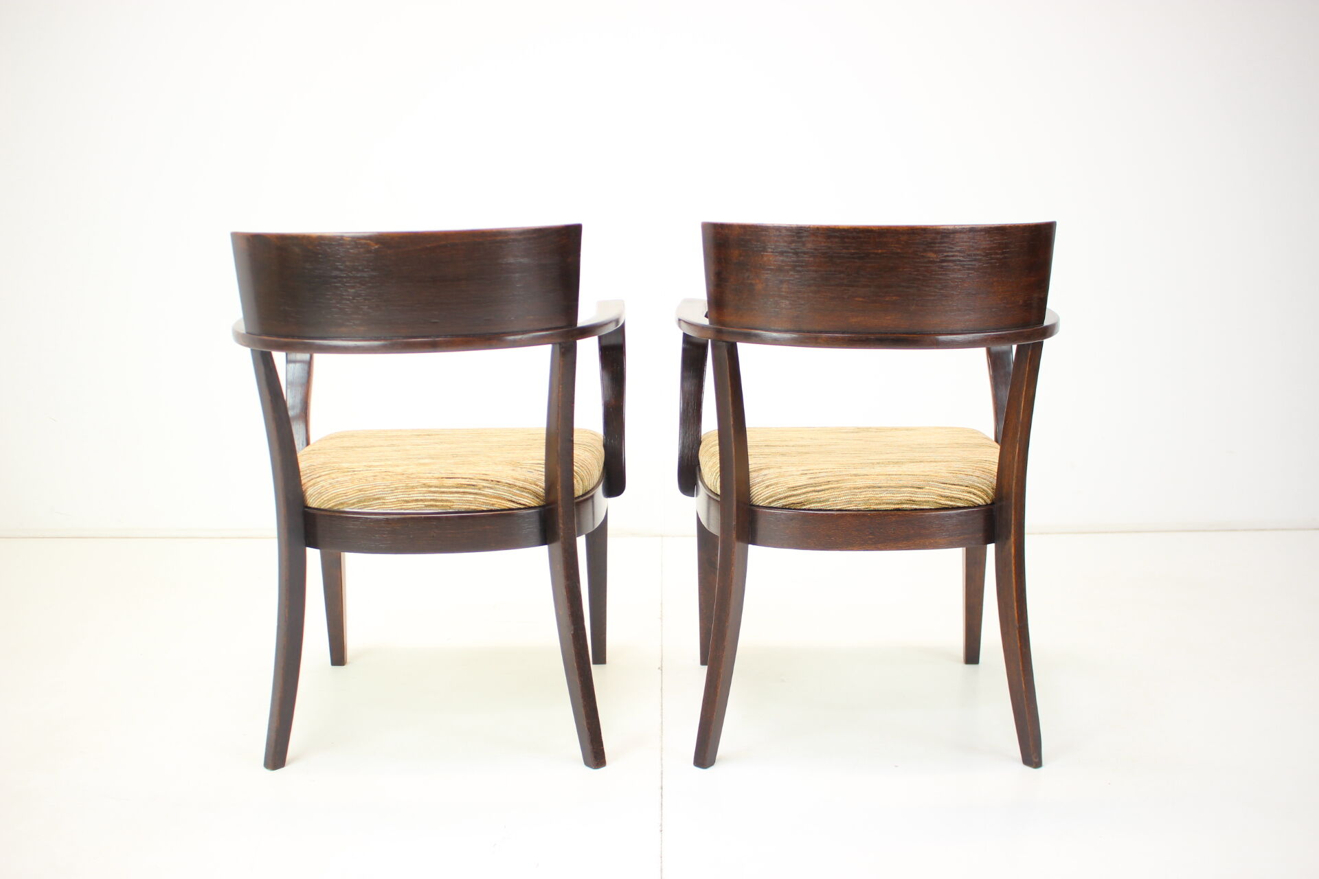 Chairs H-224 by Jindřich Halabala 1930s, Czechoslovakia