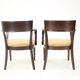 Lot de 4 chaises H-224 par Jindřich Halabala, Tchécoslovaquie 1930
