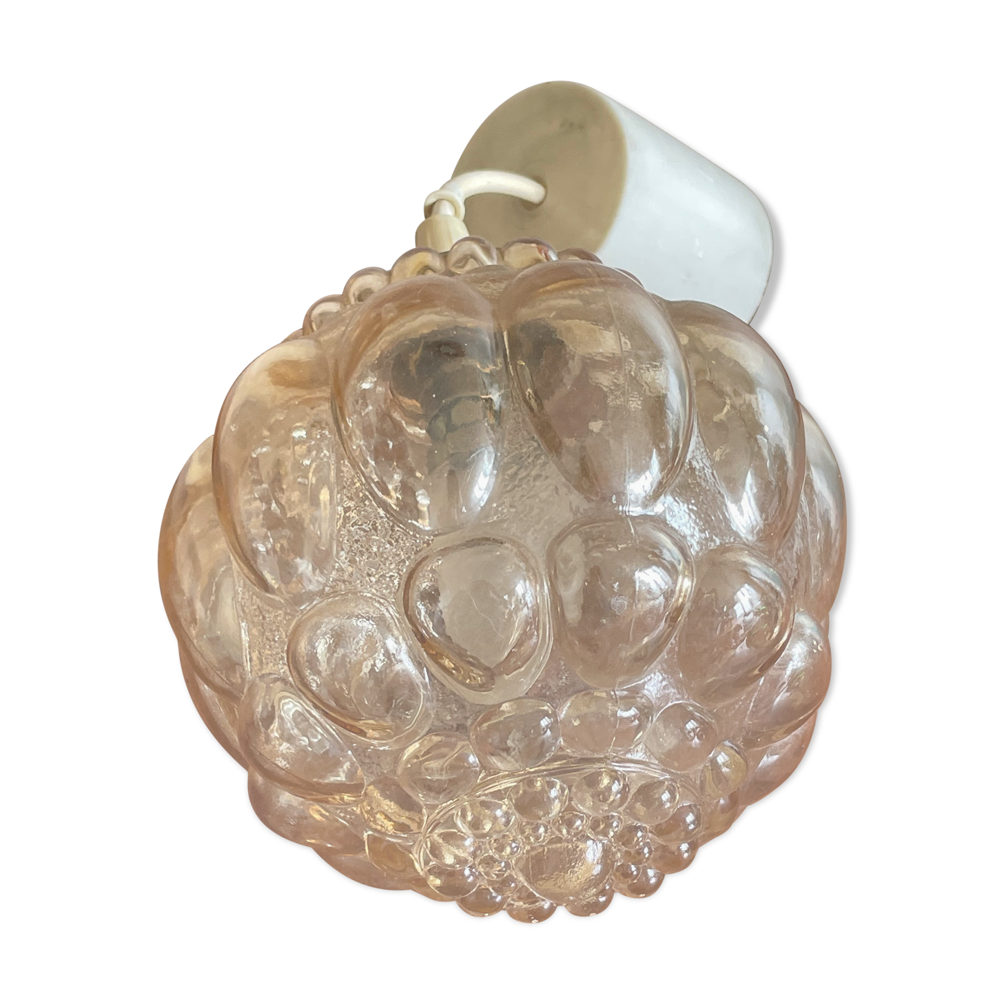 Glass ball lampshade