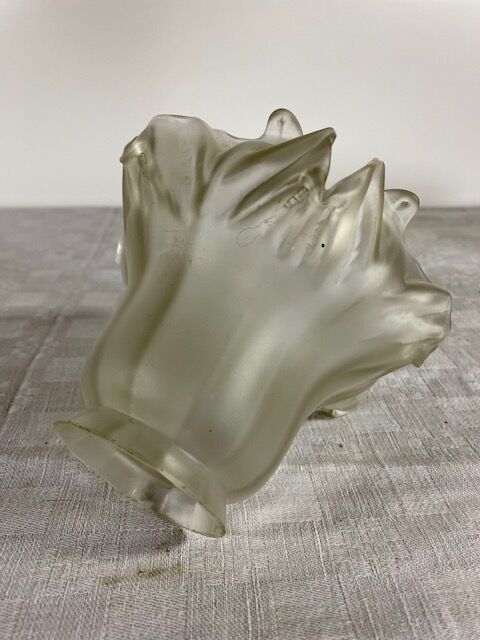 Frosted white glass lampshade